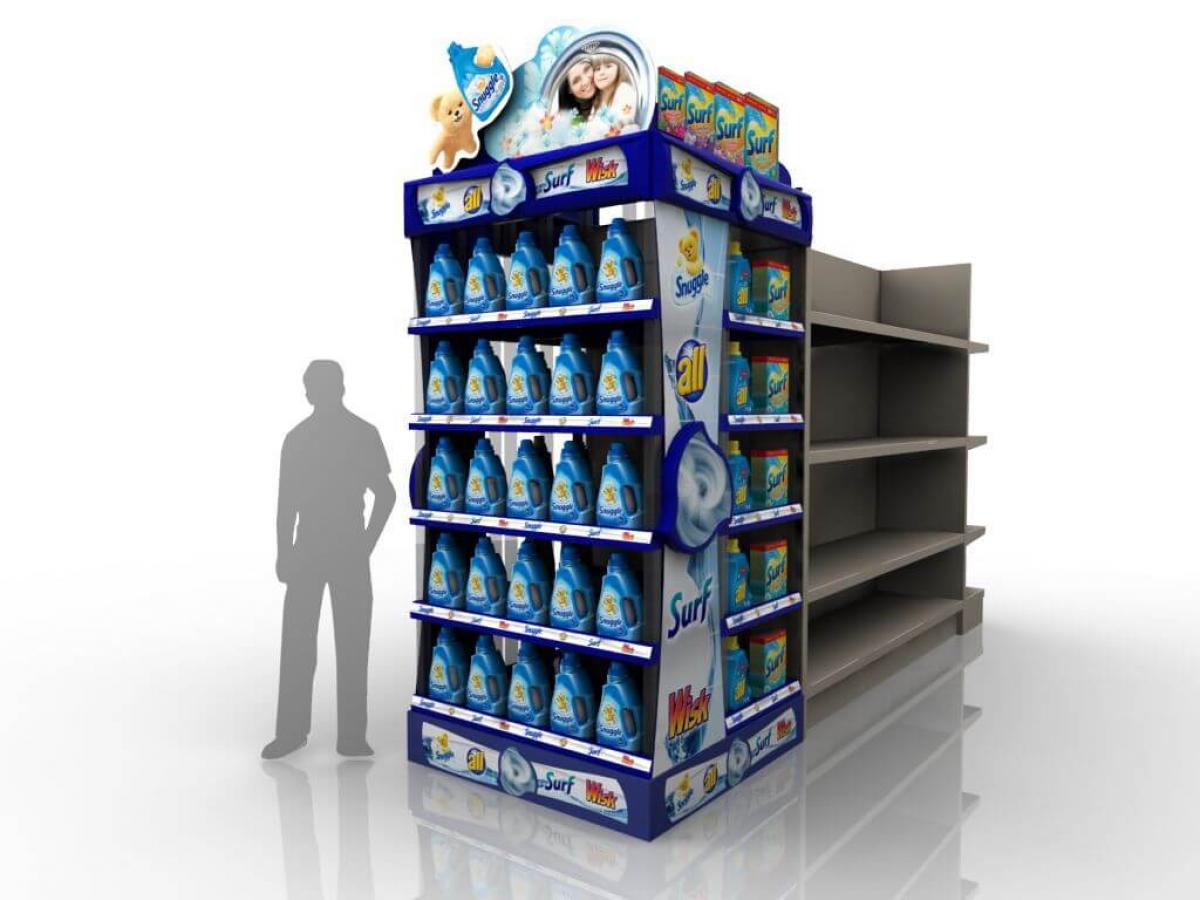 Elevate Your Brand with an Endcap Display