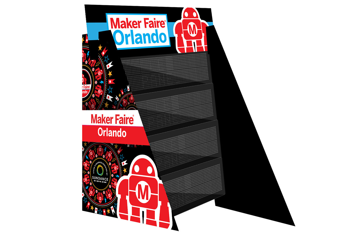 Maker Faire Orlando Custom Sign Project