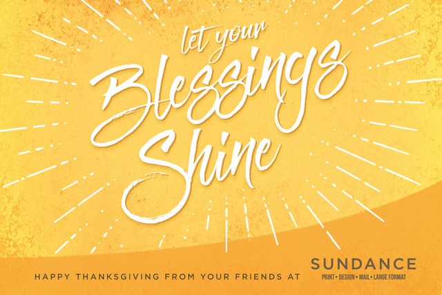 Happy Thanksgiving from SunDance