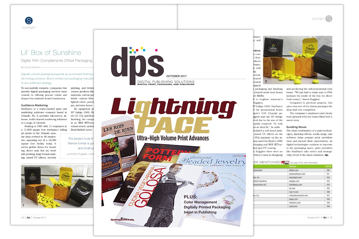 DPS Magazine puts the spotlight on SunDance