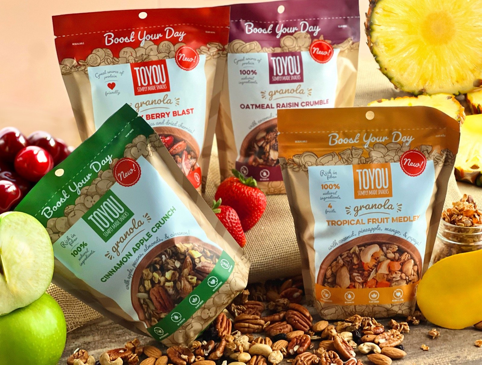 Client Spotlight: ToYou Snacks - Nutritious and Delicious Snacks