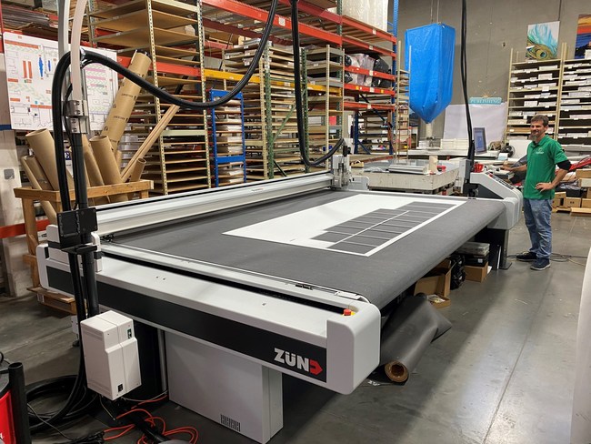 SunDance Improves Cutting Services with Purchase of Zünd Digital Cutter